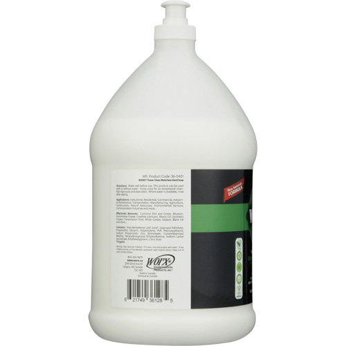 Savon pour les mains sans eau Power Clean, Liquide, 3,78 L, Sans parfum R.M.G. Prévention