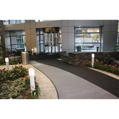 Tapis dentr&eacute;e Supreme Knob, Essuie-pieds/grattoir, 13-5/12' x 75-1/2' x 7/16", Charbon R.M.G. Prévention