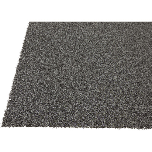 Tapis dint&eacute;rieur/ext&eacute;rieur Tundra, Latex/Polypropyl&egrave;ne, Grattoir Type, Motif Velours touffet&eacute;, 3-1/2' x 6', Gris R.M.G. Prévention