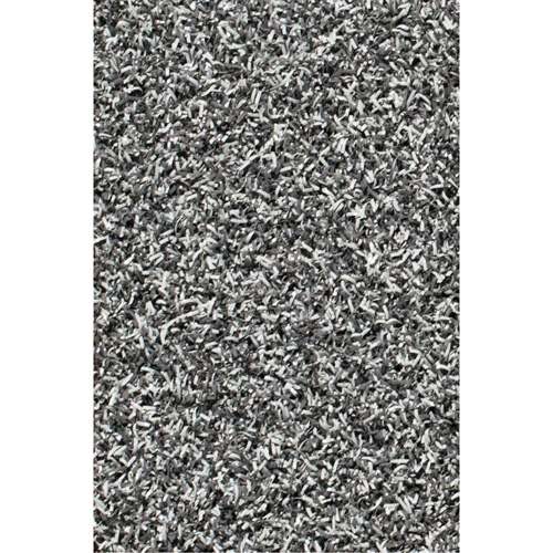 Tapis dint&eacute;rieur/ext&eacute;rieur Tundra, Latex/Polypropyl&egrave;ne, Grattoir Type, Motif Velours touffet&eacute;, 3-1/2' x 6', Gris R.M.G. Prévention