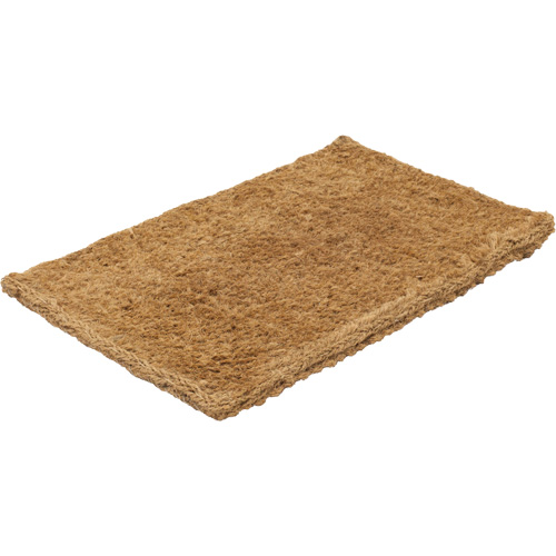 Tapis coco int&eacute;rieur/ext&eacute;rieur, Grattoir, 3' x 5' x 1-3/8", Naturel R.M.G. Prévention
