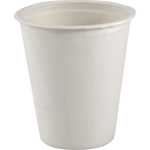 Single Wall Compostable Hot Drink Cup, Paper, 8 oz., White R.M.G. Prévention