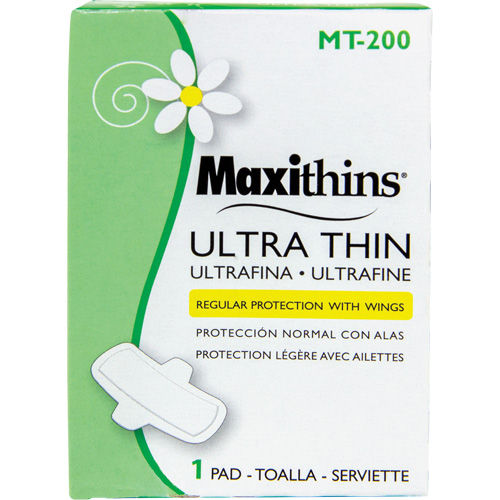 Maxithins&reg; Maxi Pad Ultra Thin with Wings R.M.G. Prévention