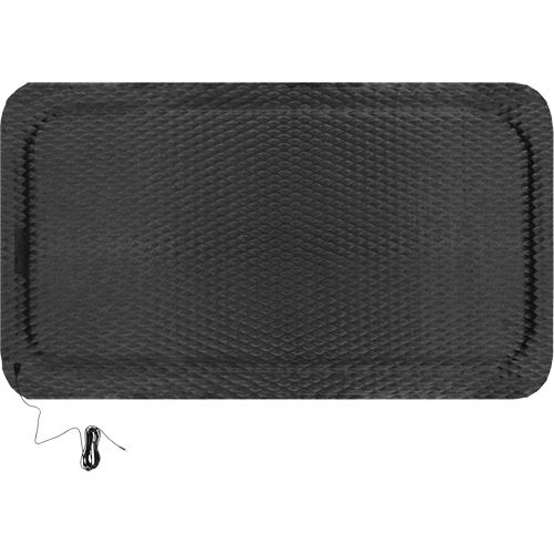 Hog Heaven Electrically Conductive Mat Kit, 3' W x 5' L, 7/8" Thickness, Black, Nitrile R.M.G. Prévention