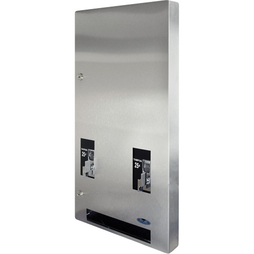 Fournisseur encastr&eacute; double de serviettes & tampons hygi&eacute;niques R.M.G. Prévention