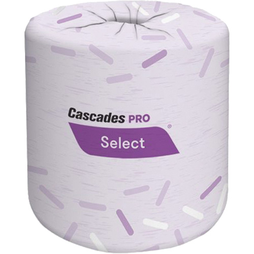 Papier hygi&eacute;nique Pro Select, 2 Pli, 420 Feuilles/Rouleu, Blanc R.M.G. Prévention