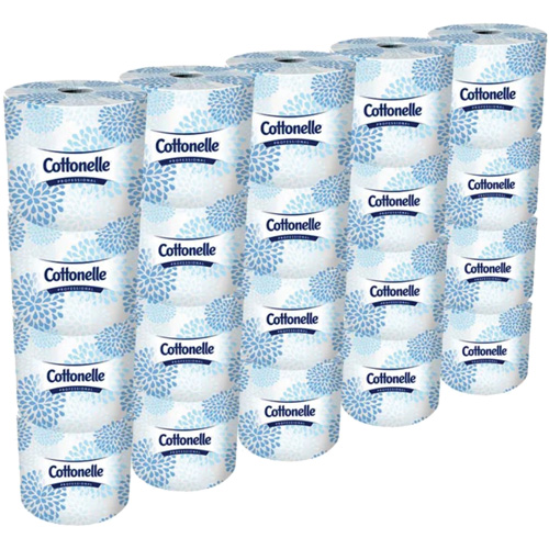 Papier hygi&eacute;nique professionnel Cottonelle, 2 Pli, 451 Feuilles/Rouleu, Blanc R.M.G. Prévention