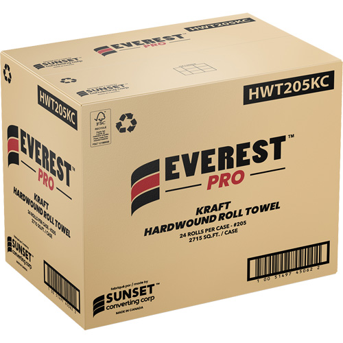 Everest Pro Kraft Hardwound Roll Towels, 1 Ply, Standard R.M.G. Prévention