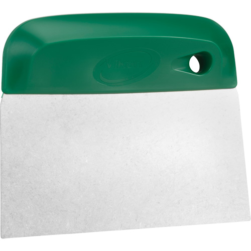 Coupe-p&acirc;te flexible en acier inoxydable, Vert, 4-1/2" la x 5-3/4" lo R.M.G. Prévention