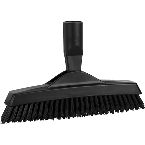 Crevice Brush, Extra Stiff Bristles, 8-9/10" Long, Black R.M.G. Prévention