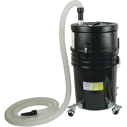 Aspirateur de suppression HEPA &agrave; grande capacit&eacute;, Sec, 5 gal. US (18,92 Litres) R.M.G. Prévention