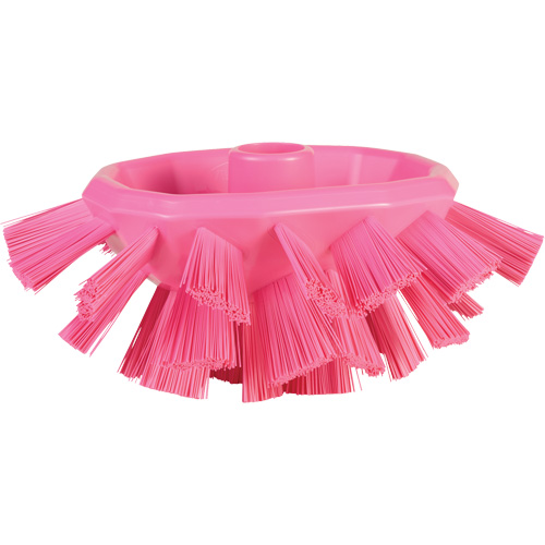 Brosse UST pour cuves, Soies Ferme, Longueur de 7-1/2", Rose R.M.G. Prévention