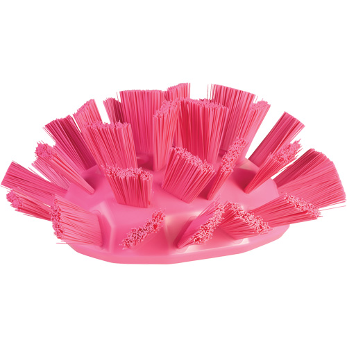 Brosse UST pour cuves, Soies Ferme, Longueur de 7-1/2", Rose R.M.G. Prévention