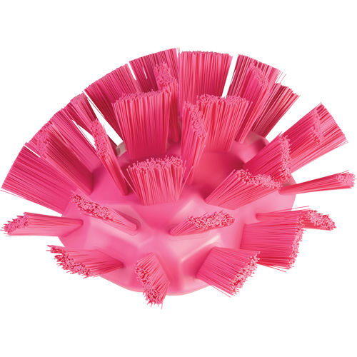 Brosse UST pour cuves, Soies Ferme, Longueur de 7-1/2", Rose R.M.G. Prévention