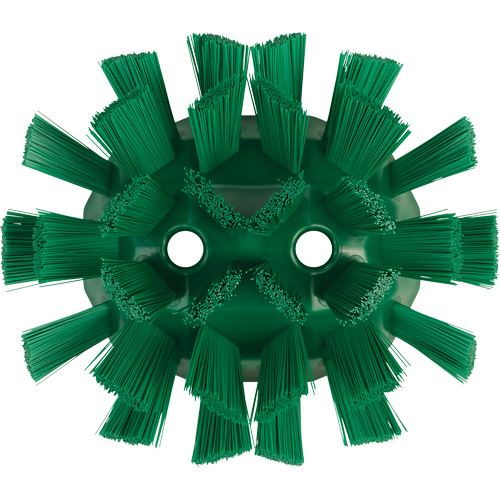 Brosse UST pour cuves, Soies Ferme, Longueur de 7-1/2", Vert R.M.G. Prévention