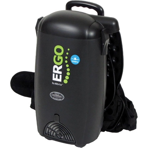 Aspirateur HEPA de style sac-&agrave;-dos ERGO pour aviation R.M.G. Prévention