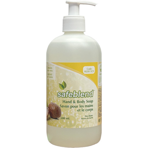 Shea Butter Hand & Body Soap, Liquid, 500 ml, Scented R.M.G. Prévention