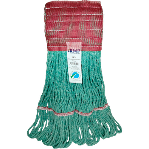 T&ecirc;te de vadrouille &agrave; bande large, Antimicrobien/Finition de plancher/Sp&eacute;cialis&eacute;, Coton/Rayonne/Synth&eacute;tique, Style Boucle R.M.G. Prévention