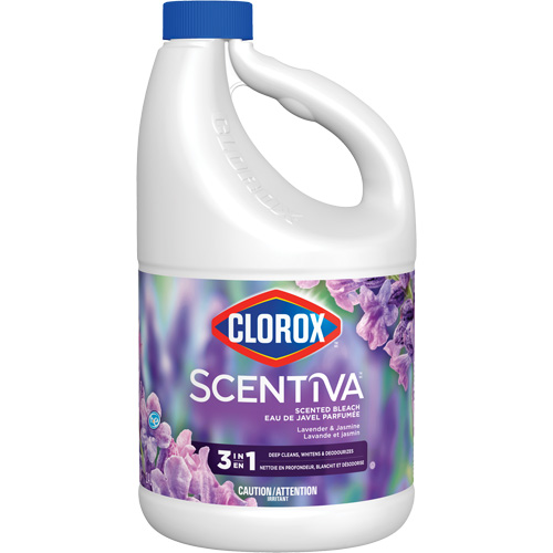 Javellisant au parfum de fleur de cerisier et p&ecirc;che Scentiva, 2,4 L, Cruche R.M.G. Prévention