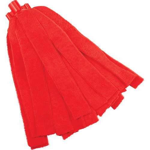 Vadrouille &agrave; fente, rouge, Microfibre, Style Coup&eacute; R.M.G. Prévention