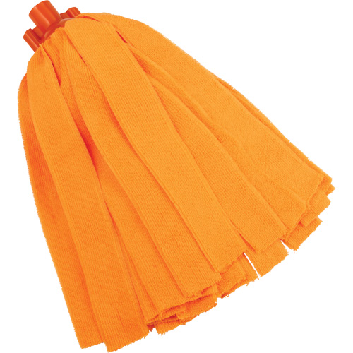 Socket Mop, Orange, Microfibre, Cut Style R.M.G. Prévention