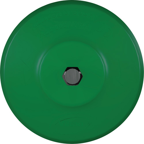 HyDrive Round Drill Brush, Extra Stiff Bristles, 3-1/10" Long, Green R.M.G. Prévention