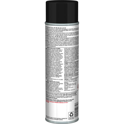 Pro Line Brake Parts Cleaner with Ultra Low VOC, Aerosol Can R.M.G. Prévention