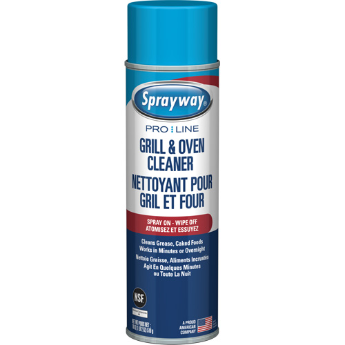 Industrial Strength Grill & Oven Cleaner, 20 oz., Aerosol Can R.M.G. Prévention