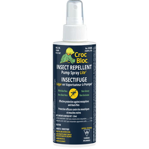 Insectifuge, DEET &agrave; 10 %, Vaporisateur, 40 oz R.M.G. Prévention