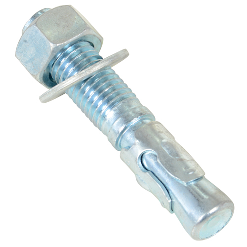 Wedge Bolt Anchor, Zinc Plated, 3/4" x 4-1/4" R.M.G. Prévention