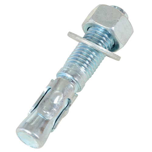Wedge Bolt Anchor, Zinc Plated, 3/4" x 4-1/4" R.M.G. Prévention