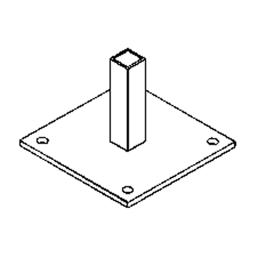 Curtain Partition Floor Mount R.M.G. Prévention