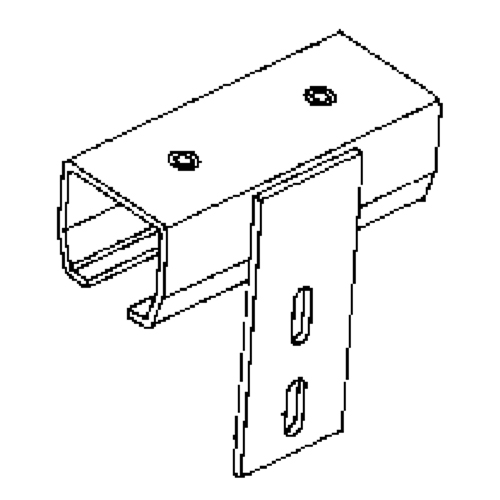 Curtain Partition Wall Connector R.M.G. Prévention