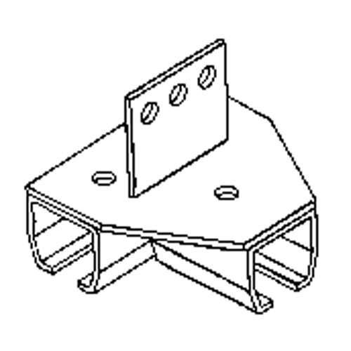 Beam Mount Curtain Partition Connector R.M.G. Prévention