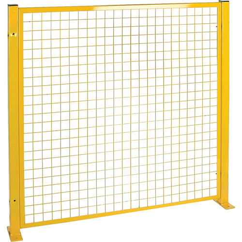 Protecteurs de p&eacute;rim&egrave;tre, 4,125' h x 2" la, Jaune R.M.G. Prévention