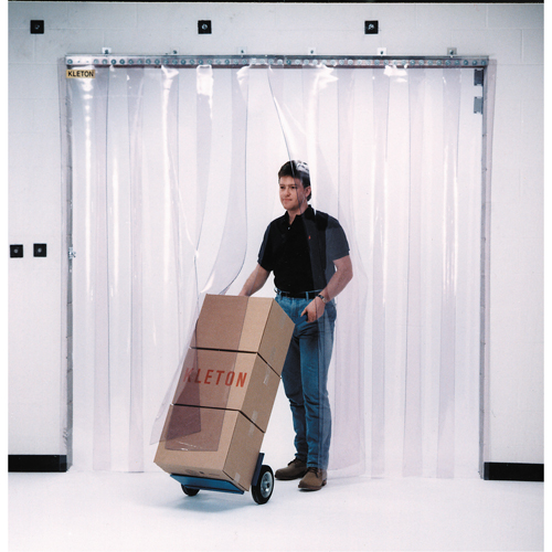 Strip Curtain Doors, 12' x 12' Door Opening, 12" Strip Width, 0.120" Strip Thickness R.M.G. Prévention
