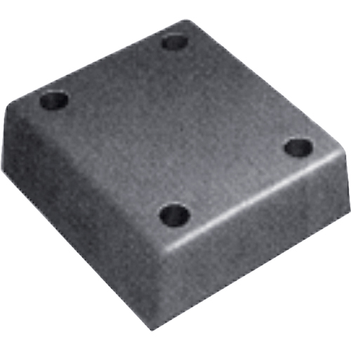 Butoirs de quai en caoutchouc moul&eacute;s, Caoutchouc, 13" la x 4" p x 12" h R.M.G. Prévention