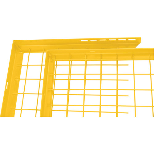 Wire Mesh Partition Components - Adjustable Filler Panels R.M.G. Prévention