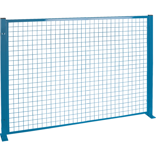 Perimeter Guards - Mesh Style, 4' H x 8' W, Blue R.M.G. Prévention