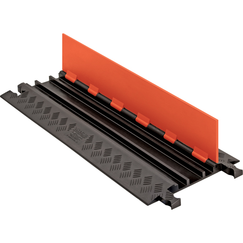 Protecteur de c&acirc;ble &agrave; profil bas Guard Dog, 3 canaux, 36" lo x 13,8" la x 1,25" h R.M.G. Prévention