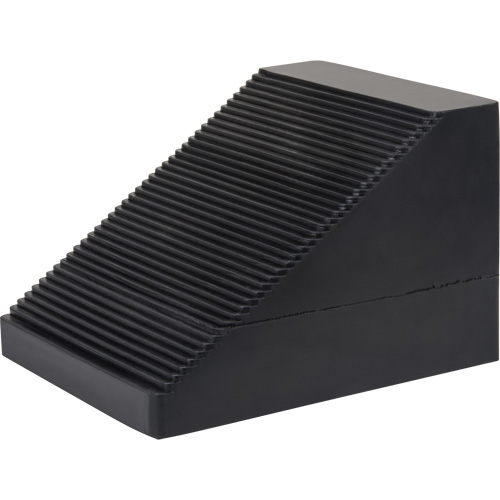 Cale de roue, 10-5/8" x 8-5/8 x 7", Noir R.M.G. Prévention