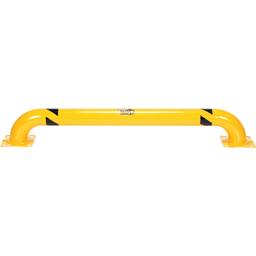 Low Profile Rack Guard, 5.3' W x 0.74' H, Yellow R.M.G. Prévention