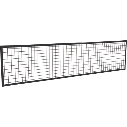 Wire Mesh Partition Panel, 2' H x 8' W R.M.G. Prévention
