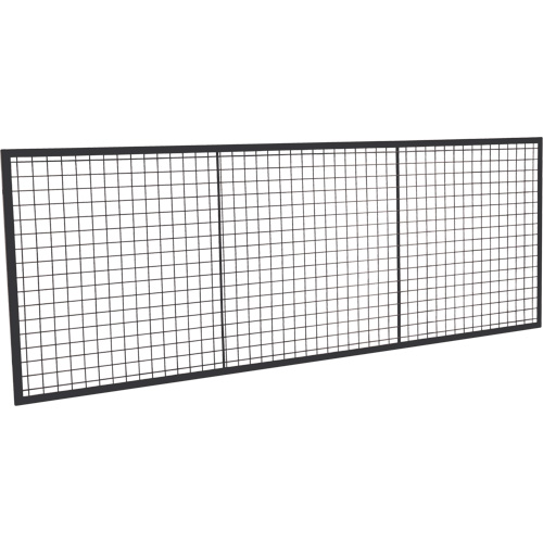 Panneau de cloison en treillis m&eacute;tallique, 3' h x 8' la R.M.G. Prévention