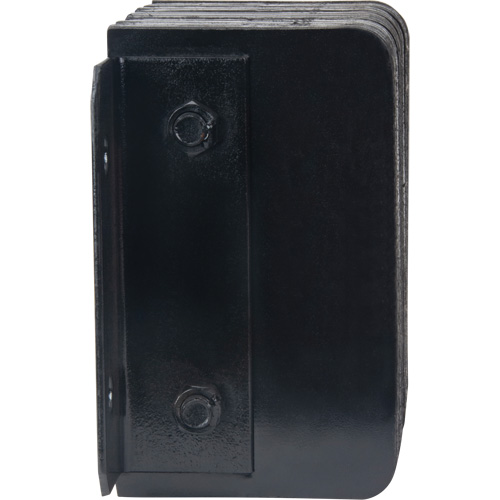 Laminated Dock Bumpers, Horizontal, Rubber, 12" W x 6" D x 10" H R.M.G. Prévention