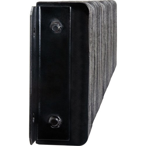 Laminated Dock Bumpers, Horizontal, Rubber, 36" W x 4" D x 12" H R.M.G. Prévention
