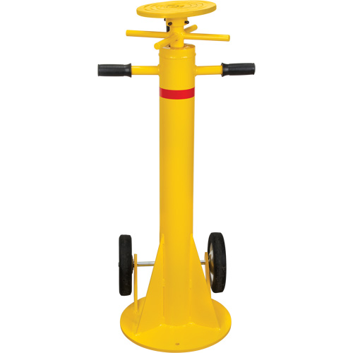 100,000 lbs. Static Capacity Trailer Jack, 20 tons Lift Capacity R.M.G. Prévention