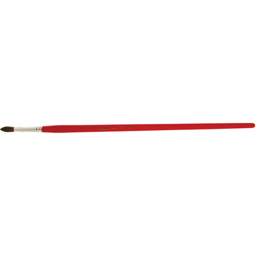 Round Marking Paint Brush, 7/32" Brush Width, Camel Hair, Wood Handle R.M.G. Prévention
