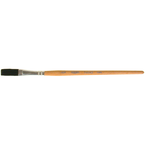 One Stroke Paint Brush, 3/8" Brush Width, Ox Hair, Wood Handle R.M.G. Prévention