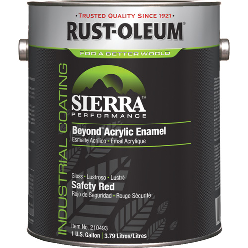 Sierra Performance Beyond Acrylic Enamel, Gallon, Red R.M.G. Prévention